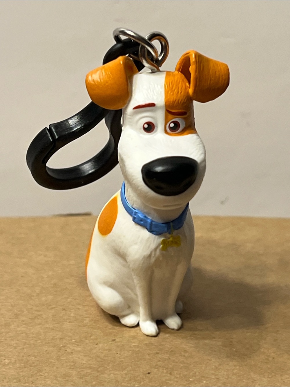 Secret Life Of Pets Max Dog Keychain Figure